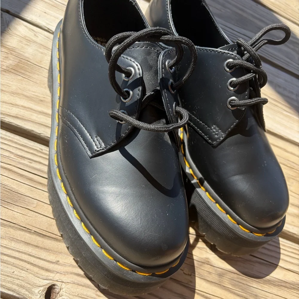 Platform Doc Martin Loafers